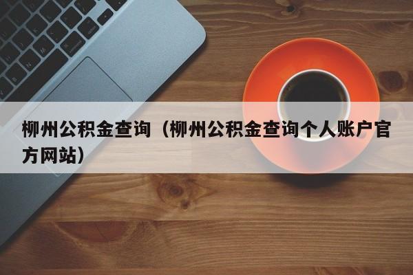 柳州公积金查询（柳州公积金查询个人账户官方网站）